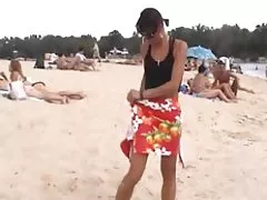 Porn brazileiro praia do -